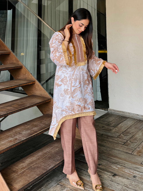 MAHIRA PASTEL SUMMER PASKITANI KURTA SET